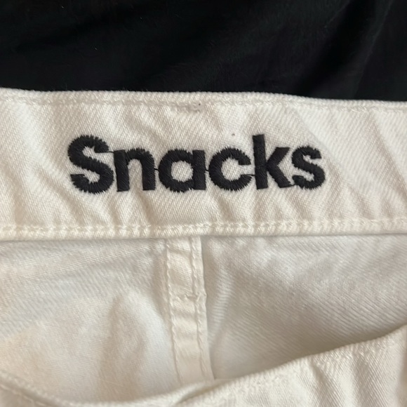 Mother (SNACKS) HIGH WAISTED TWIZZY SKIMP in STICKY RICE NWOT - Picture 9 of 14